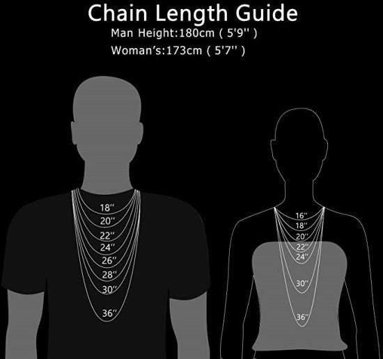 Men's 2.3MM Sterling Silver 925 Italian Rope Necklace Chain 16" 18" 20" 22" 24" 30"