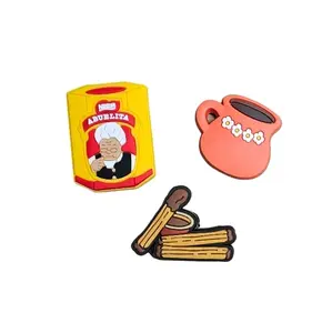 Abue Choco Shoe Charms 3 ct