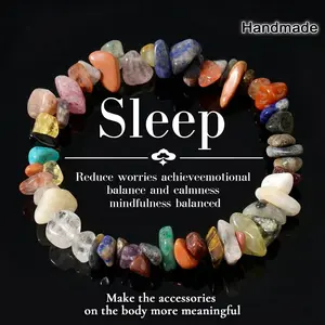 Multicolor Irregular Bracelet — Niche Design, Everyday Wear, Fashion Jewelry, Bangle — Mother's Day Gift