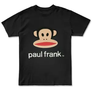 Retro Paul Frank Julius monkey Shirt, Cotton unisex T-shirt, Crewneck for Man, for Woman, Trendy Shirt