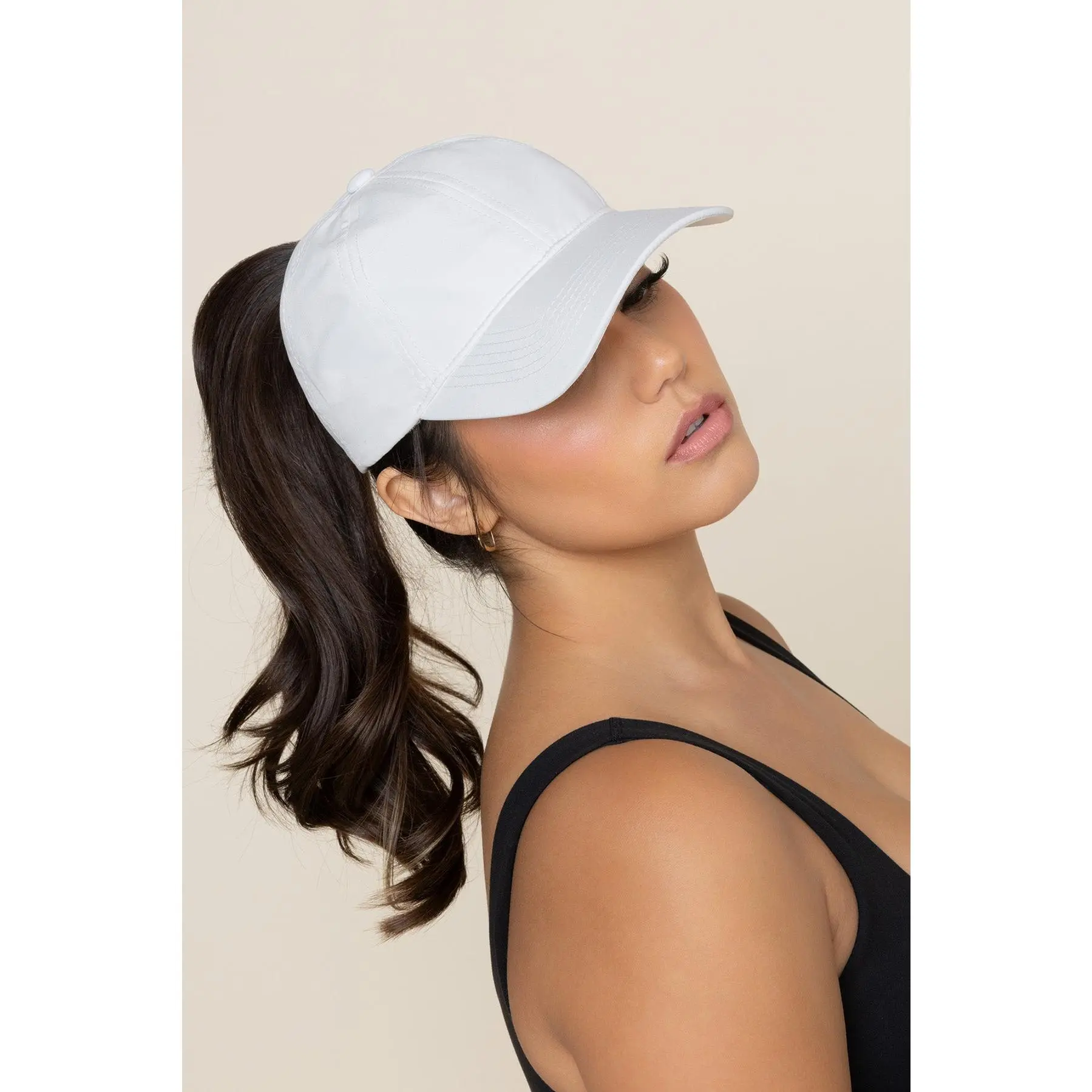 Go with the Bow High Ponytail Cap