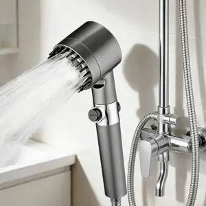A must-have for the modern bathroom: a shower set with multiple spray modes.