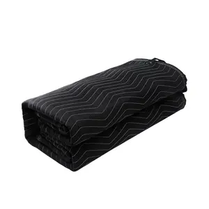 【Father's Day】VEVOR Sound Dampening Blanket,  96" x 80", Extra Large Studio Grommeted Soundproof Blanket with Grommets, Light Blocker for Door Acoustic Noise Blocking Blanket Studio Sound Absorption Sheet, Black