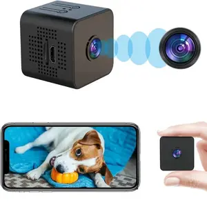 2026 New Mini Hidden Spy Camera with 32GB Card & Reader - 360° WiFi Wireless Nanny Cam for Home Indoor & Outdoor Security, Night Vision, Motion Detection, Baby Monitor, Tiny Durable Surveillance Device, Remote App Control, Easy Setup, Discreet Design
