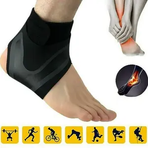 Sports protective equipment, ankle stabilizer, elastic support strap, adjustable breathable foot sleeve, light, airflow, compression fixation, ideal for men/women, arthritis, plantar fasciitis, Achilles inflammation.Healthcare Tool Braces ankle support