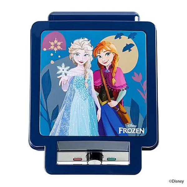 Uncanny Brands Disney Frozen Elsa, Anna, and Olaf Deluxe Waffle Maker