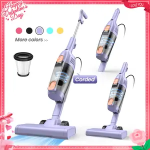 INSE R6X Corded Stick Vacuum, 15KPa Suction with 600W Motor, Ultra-Lightweight Bagless Upright Vacuum with Handheld for Home Hard Floor Carpet Pet Hair Car Cleaning home cleaning tools home appliances Purple