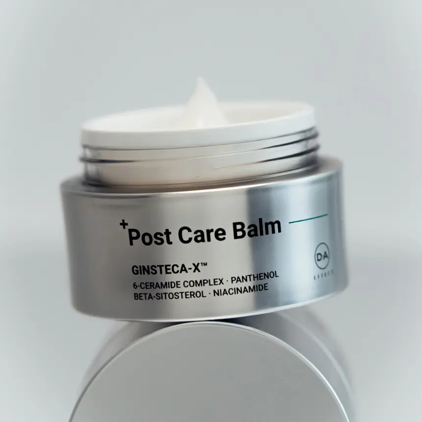 DA EFFECT Post Care Balm – Hydrating Barrier Repair Balm, Face Moisturizer with TECA & Ginseng Exosome | for Sensitive Skin, Helps Soothe Visible Redness & Dryness, 30ml