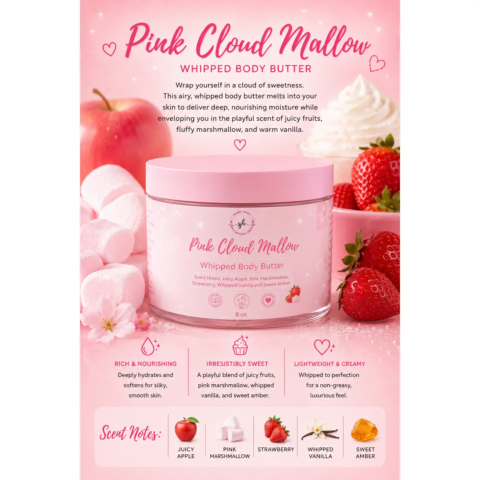 Pink Cloud Mallow