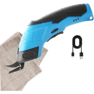 Electric Scissors, Multipurpose Electric Cutting Tool with Charging Function, Multifunctional Electric Scissors for Fabric, Leather, Carpet, Paper