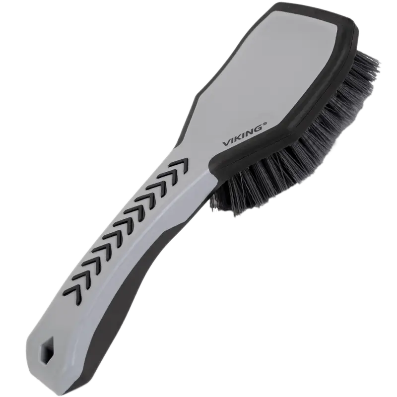 VIKING Tire Brush and Wheel Brush for Cleaning Car, Tires, Car Wash, Grey, 10.3 x 3.3 x 2.3 inch