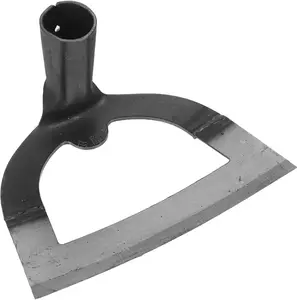 Hollow Hoe Small Hoe Tool Carbon Farm Tool for Soil Loosening and Cultivating, 8.38X5.51 Inches