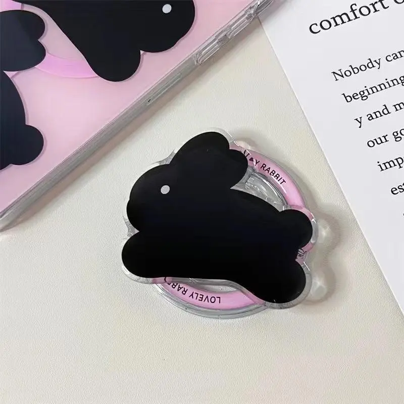Cute Rabbit Magnetic Grip Stand Holder - MagSafe-Compatible Mobile Accessory for iPhone Users, iPad & Smartphones, Accessories
