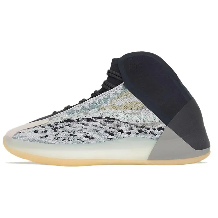 Adidas Yeezy Quantum Sea Teal' Stylish Comfortable Mid Top Basketball Shoes Unisex Grey GY7926