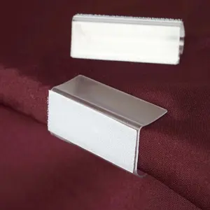 12pcs Adjustable Large Plastic Table Skirt Clips 0.4"