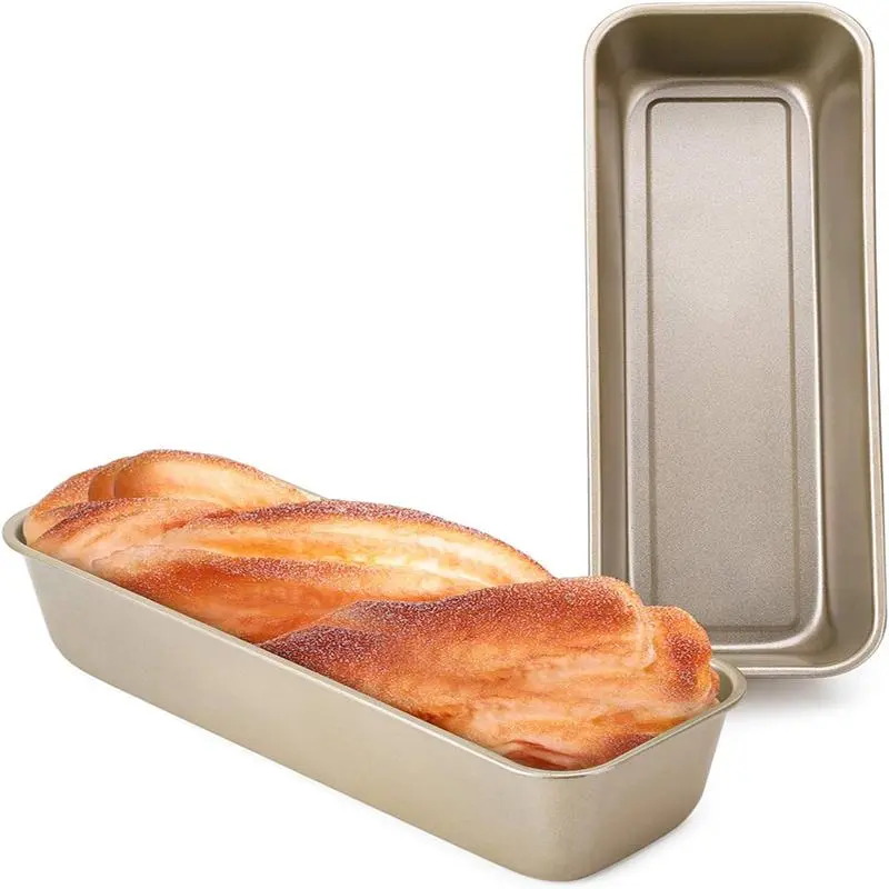 Loaf Pan, Stainless Steel Bread Pan, (1Pcs) | Loaf Toast Baking Pans Tins Set For Bread Meatloaf Lasagna Cake, Healthy & Sturdy, Oven & Freezer Safe, Easy to Clean