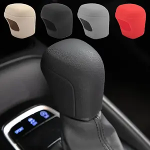 1pc Car Silicone Automatic Gear Shift Knob Cover Shifter Knob Universal Fit Shifter Handle For Toyota For C-HR For Camry For Corolla