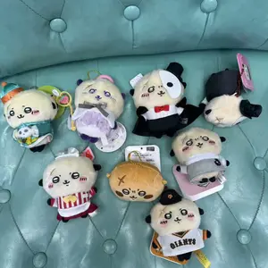 Cute Chiikawa Cartoon Doll Plush Toy Rakko Collection Magical Girl Restaurant Series Doll Child Gift Plush Backpack Keychain
