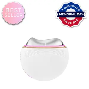 Riki Sculptress Electric Gua Sha Facial Tools - 6 in 1 Hot & Cold Face Sculpting Tool - & Vibration & Red/Blue/Purple LED Massager for Better Lymphatic Drainage Anti-Aging & Wrinkles, Puffiness, Double Chin, Jowls and Saggy Skin