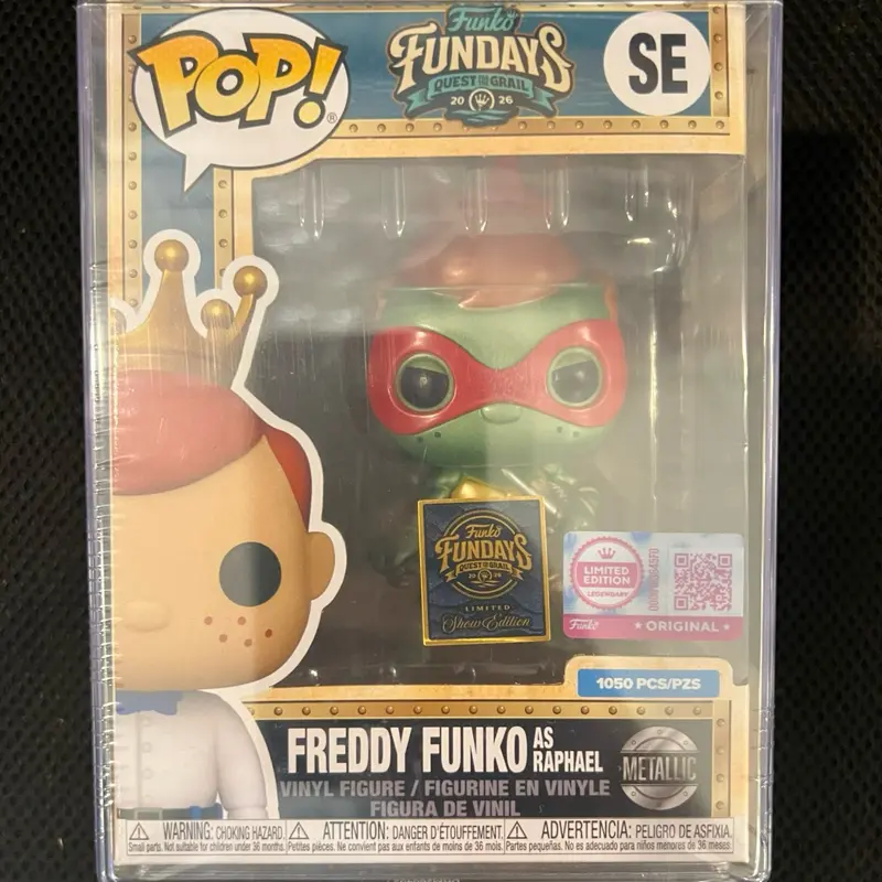 Freddy funko as Raphael