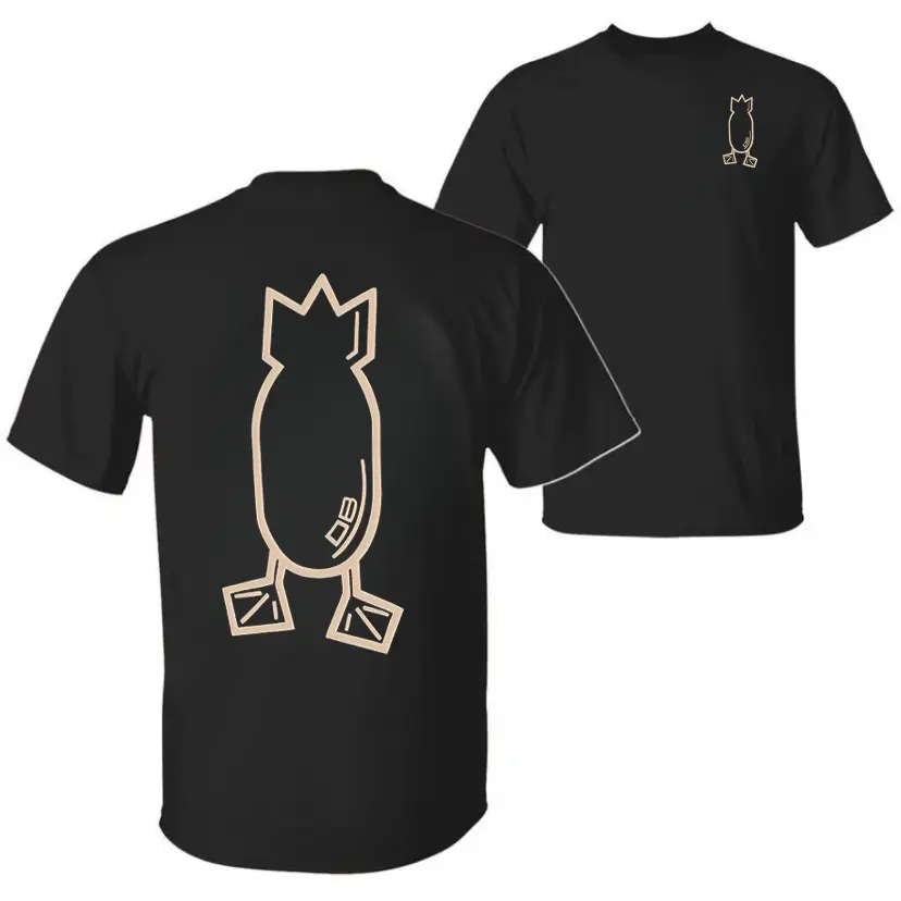 Cotton - Dive Bomb Industries Classic Logo T-Shirt, Duck Hunting Season T-Shirt, Retro Waterfowl Decoy Club T-Shirt,Graphic Tee For Men and Women, shirts for men tees
