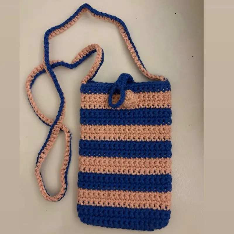 Small Crochet Crossbody Bag