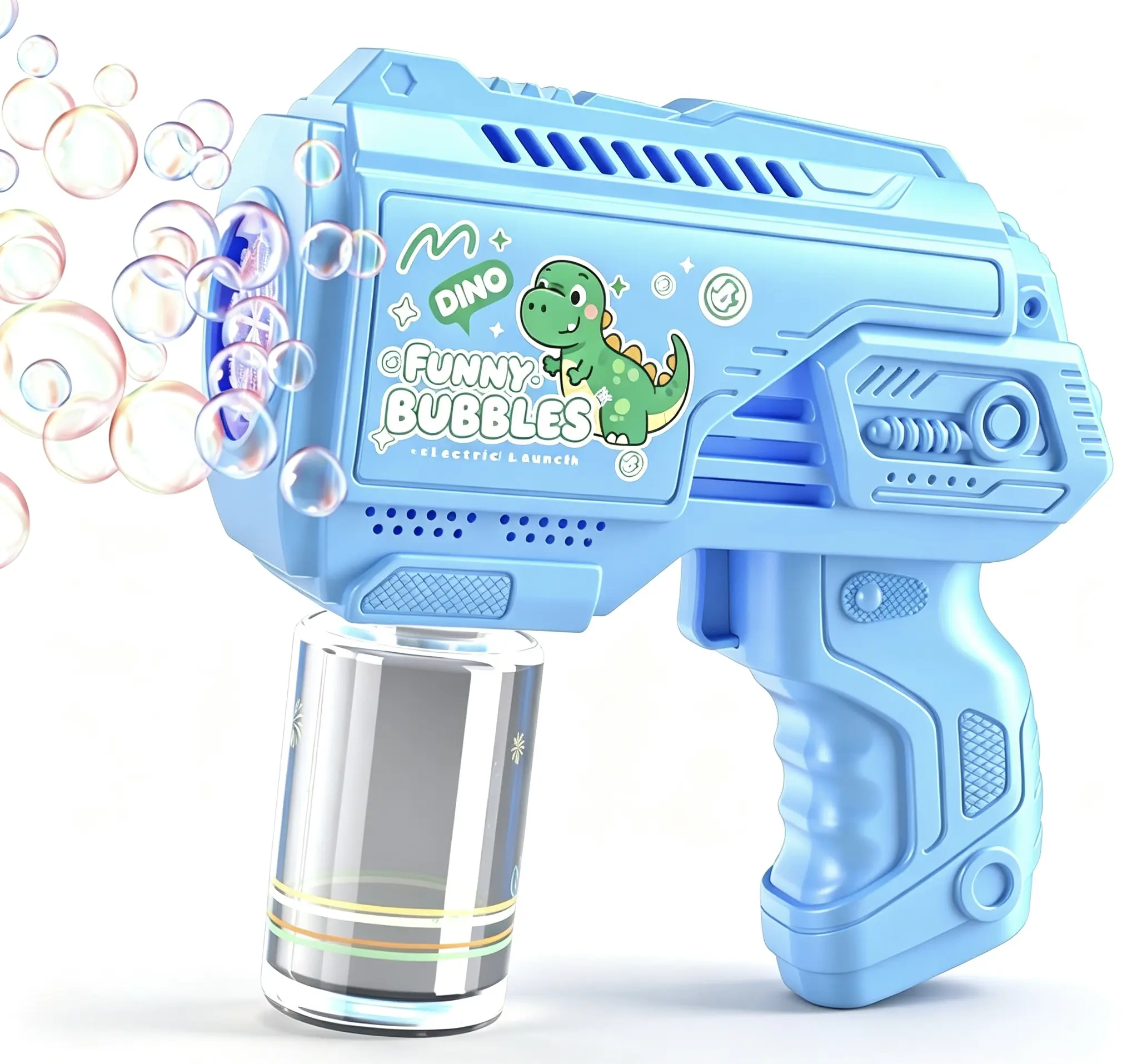 Mini Bubble Gun Toy - Kids' Outdoor Summer Play Bubble Toy