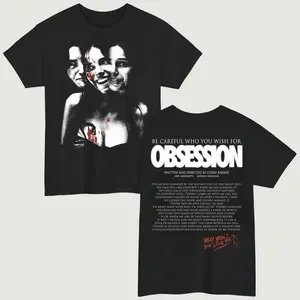 Obsession 2026 Horror Movie Merch - Premium Graphic T-Shirt Reprint - Elevate your fan collection with this high-quality Obsession 2026 horror movie 7P4