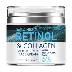 Retinol Face Cream with Hyaluronic Acid and Glycerin – Boosts Skin Renewal and Lightly Hydrates for Smoother, Healthier-Looking Skin – Gentle for All Skin Types – 50ml