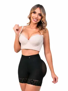 Panty ATRACTIVA SMI04000 bbl ultrainvisible Elevated Seamless Compression Shapewear for Women - Black Beige Cocoa - Minimalist Basic Fabric Flat Lace Style Clothes Womenswear tommy tuck Leg Shorts Gamis
