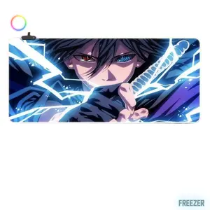 Uchiha Sasuke RGB non-slip rubber Super Large Mouse Pad