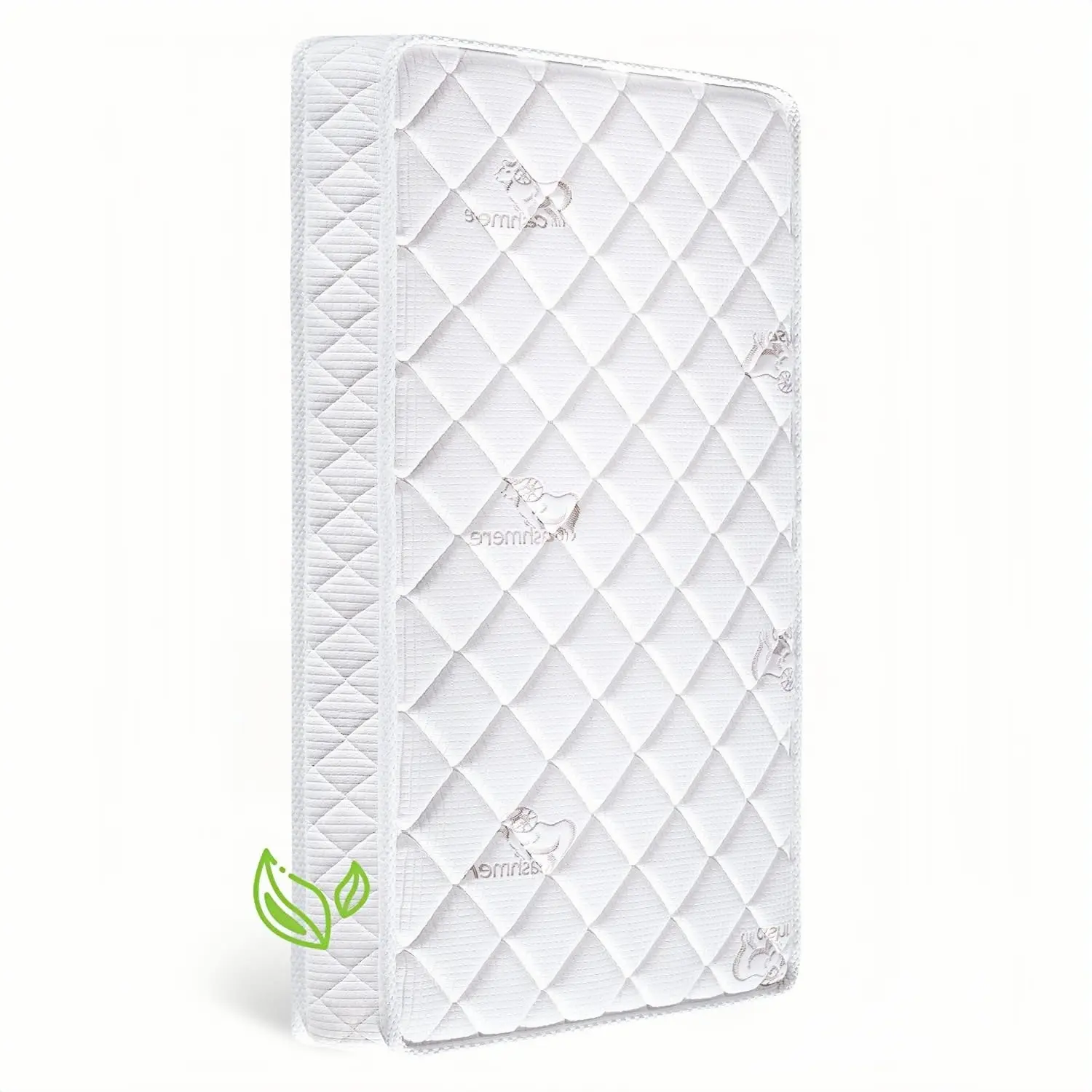 Premier Mattress - White Quilted Design for Comfort and Support - Ideal for Home Use - Soft and Durable