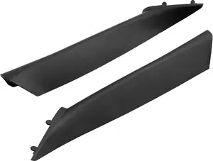 Windshield A Pillar Trim Molding Compatible with 1999-2006 Chevy Chevrolet Silverado Suburban Tahoe Avalanche GMC Sierra Yukon Cadillac Escalade W/O Speaker - Left & Right Side Dark Gray