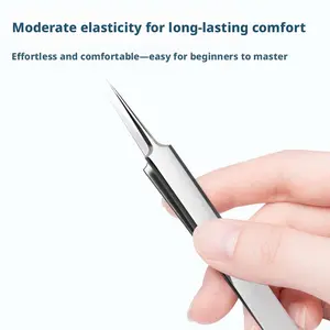 Acne Treatment Tool Set – 7Pcs Stainless Steel Extractor | Blackhead Tweezers, Needle Clips, Comedone Remover | With Storage Case