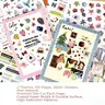 Sticker Book with Over 1300 pcs Stickers and 50 Sheets with Fun/Colorful/Aesthetic Pack for Scrapbooking Planners or Journals
