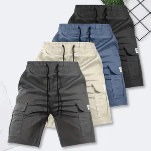 Men's shorts, casual loose shorts, perfect choice, big pocket work clothes shorts, summer work clothes five-point pants trend straight casual five-point pants couple basketball pants,summervibes