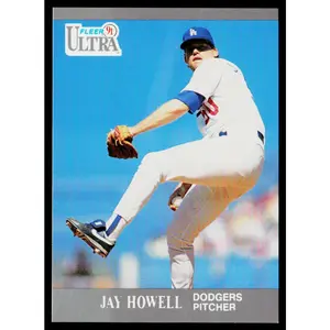 Jay Howell 1991 Ultra #163 Los Angeles Dodgers
