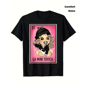 La Mini Toxica Mexican Lottery Card Graphic T-Shirt - Women's & Unisex