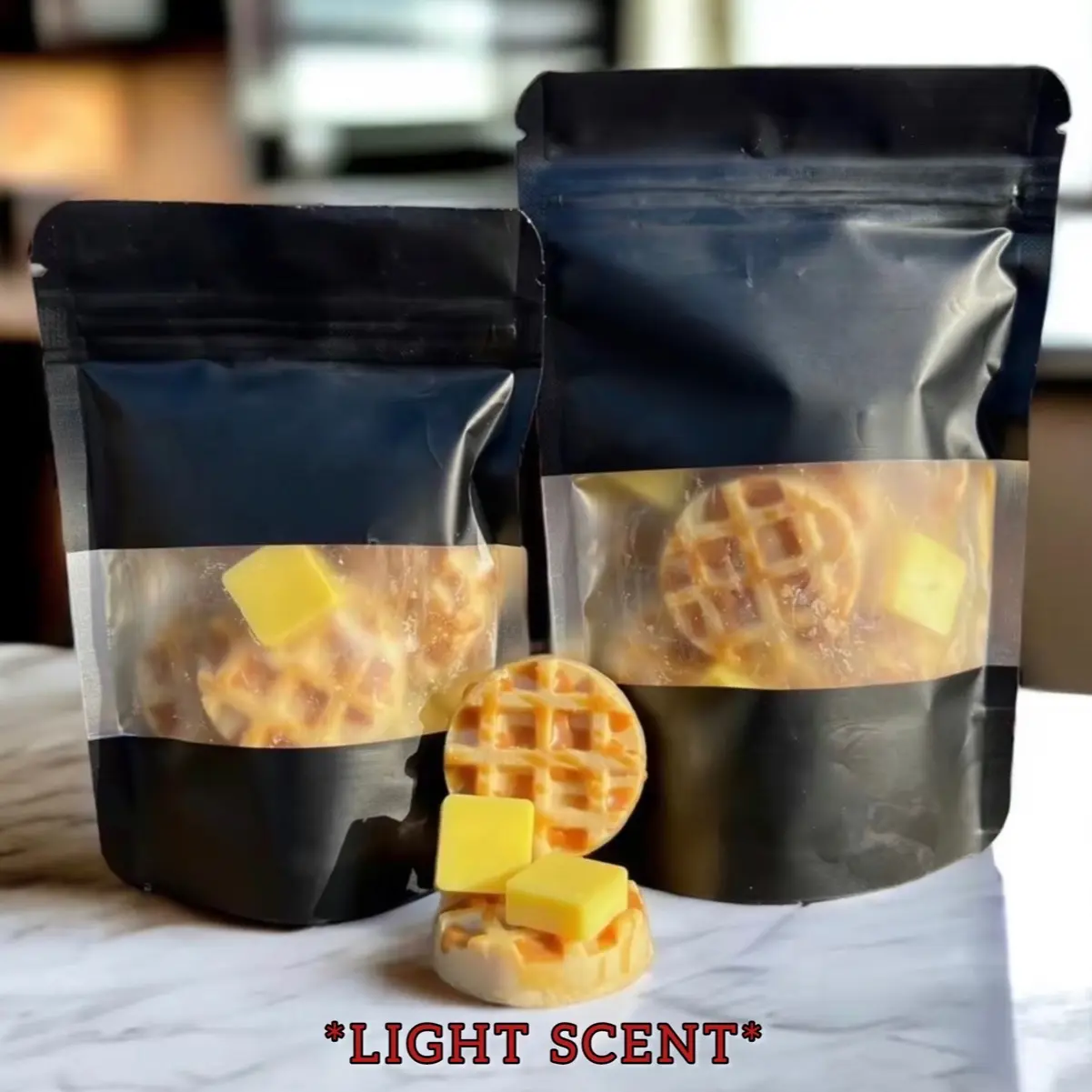Maple Syrup Waffle Wax Melts | Maple Waffle | Butter Square Wax Melt Gift Candle Decor autumn aromas Made-To-Order