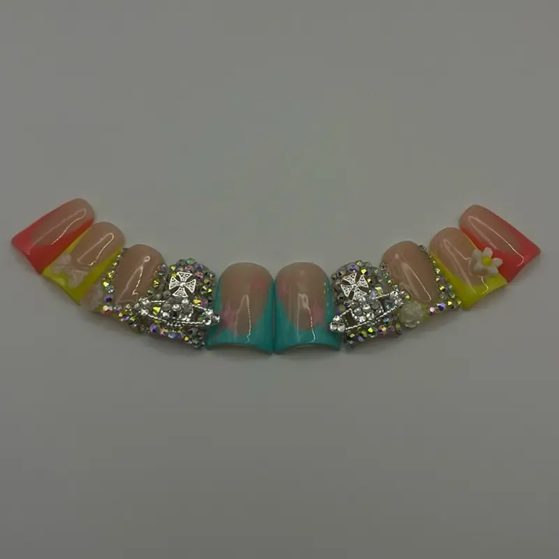 Spring bling fling press on nails Spring bling fling press on nails