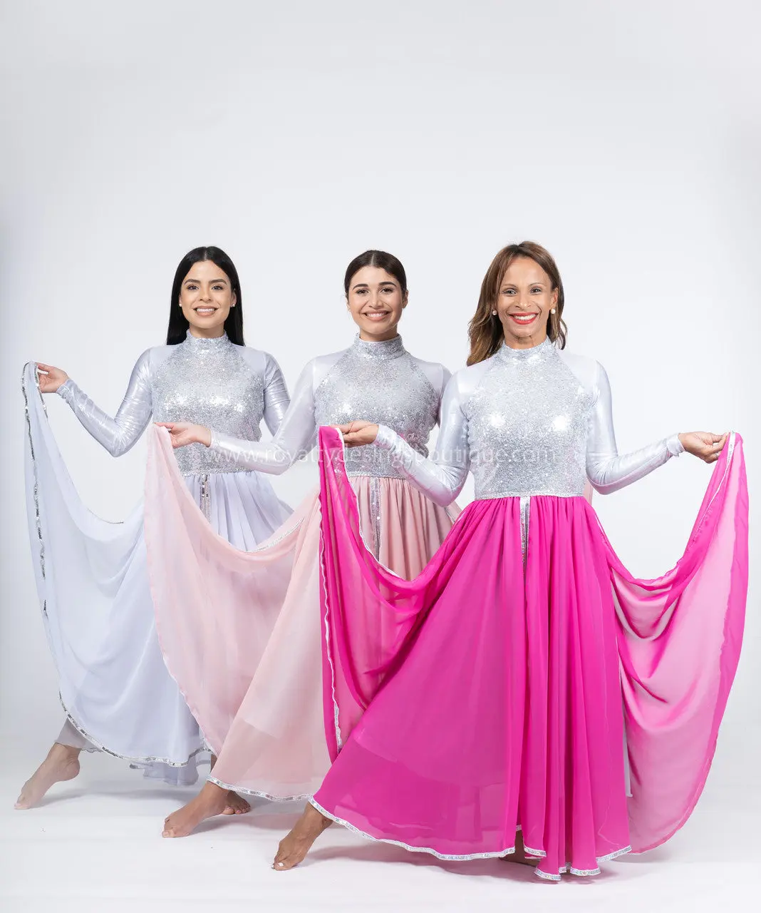 sachin and babi light blue dress Sequin Skirt Dress Chiffon Top main image 0
