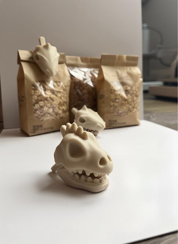 Dinosaur Bag Clip - Fun and Unique Accessory for Snack Time (4 units)