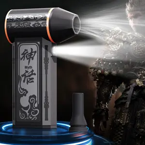 Portable Turbo Small Fan, USB Rechargeable Handheld High Speed Fan, Multifunctional Fan for Dust Removal, Barbecue Carbon Production