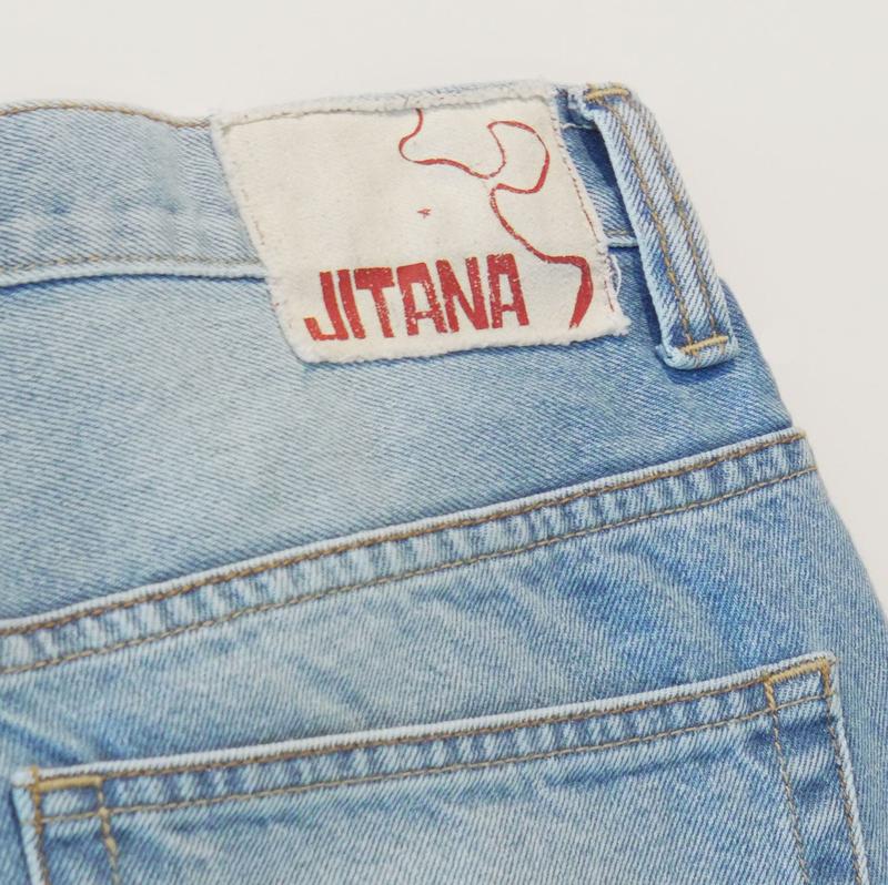 Navari Comfy Y2K Women's Denim Pants - Loose Fit, 5 Pockets, Zip Fly Closure, Light Wash, Anime Print, Comfortable & Stylish Bottoms for All Seasons