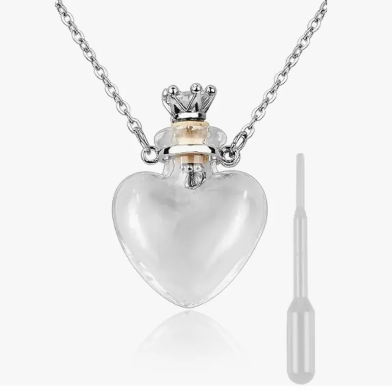 Heart blood vial necklace Jewelry Accessory