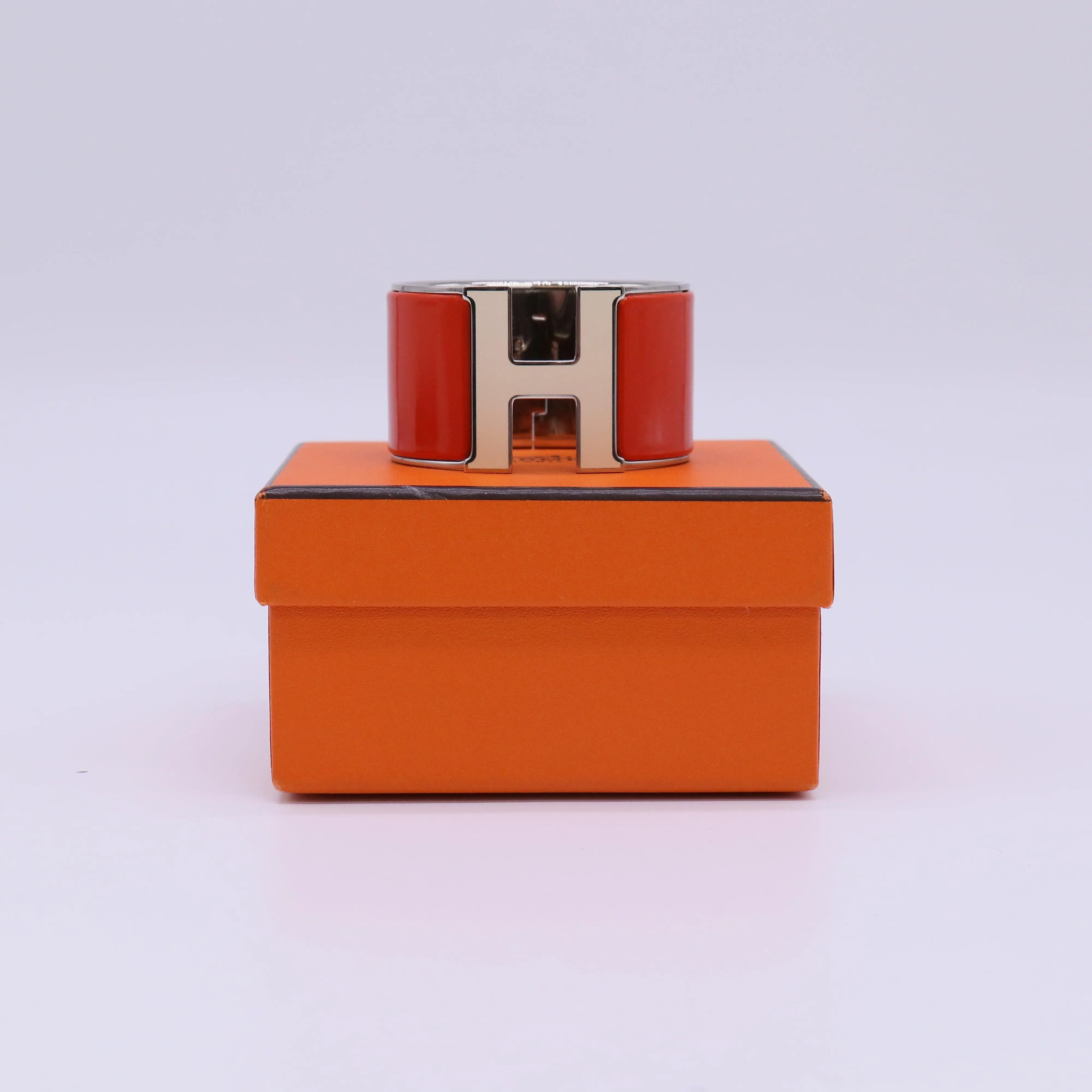 Pre-owned Hermès Clic H Bracelet Twins LDJ4759
