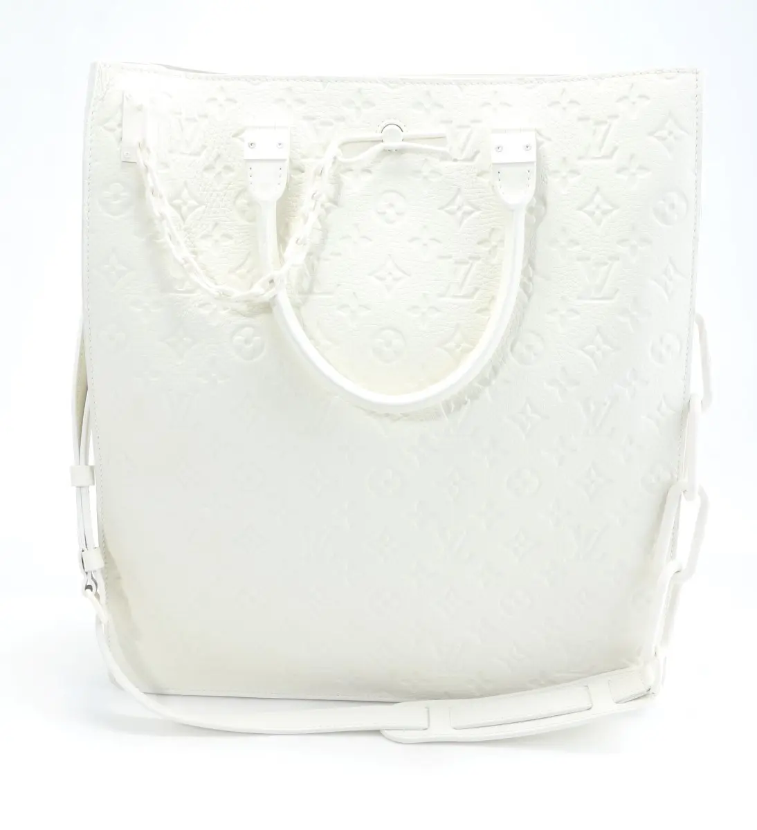 Pre-owned Louis Vuitton Leather Tote Bags Sac Plat Bag Monogram Taurillon Tote Bag
