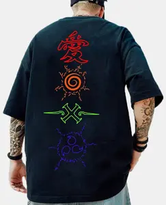 Unisex Naruto Anime T-Shirt, Ninja Streetwear Graphic Tee, Perfect Gift for Anime Fans