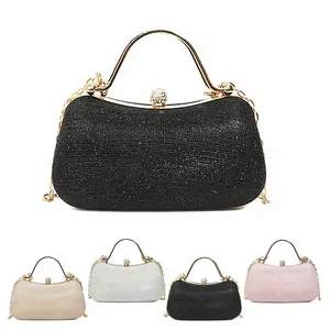 Evening Clutch - Elegant Mini Handbag with Detachable Gold Chain for Women | Perfect for Wedding, Prom, Cocktail Party & Date Night | Crossbody Bag | Shoulder bag