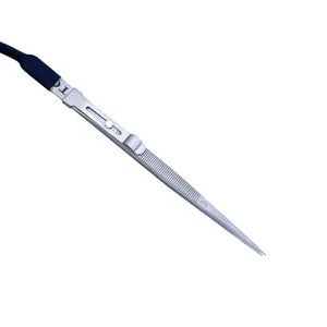 Grounded Precision Locking Tweezers for Permanent Jewelry Welders